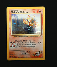 Blaine's Moltres 1/132 Gym Heroes Holo Rare Unlimited English LP on eBay