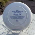 Spode Blue Room Collection Christmas Plate #2 Skaters Victorian England — photo 5