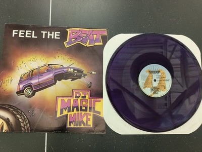 DJ Magic Mike -Feel the Beat Promo 12'' Purple Vinyl