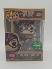 Funko Pop! Justice League Black Orchid #435 Earth Day 2022 Walmart in Protector