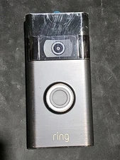 #Ring 5UM5E5 (2nd Generation) Night Vision 2-Way Talk Smart Video Door Bell