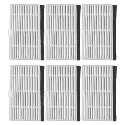 High Performance Washable Filters for For Honor Choice Robot Cleaner M1 6 Pack