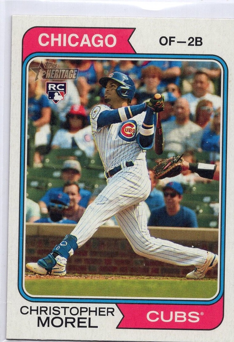 2023 Topps Heritage #110 Christopher Morel NM+