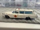 Lesney Matchbox S&S Cadillac Ambulance No.54 1965 White Made in United Kingdom
