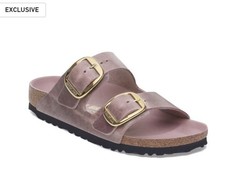 Birkenstock Arizona Big Buckle Oiled Leather Lavender Size 39 Narrow