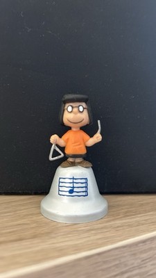 Marcie Triangle Snoopy Hand Bell Mini Figur Pepsi aus Japan