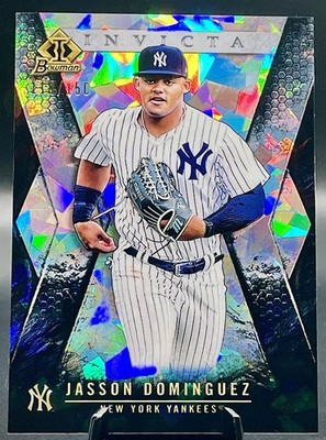 2021 Bowman Draft Jasson Dominguez Invicta Atomic Refractor #/150 BI-17 Yankees