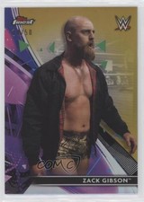 2021 Topps Finest WWE Gold Refractor 14/50 Zack Gibson #99 0ls5