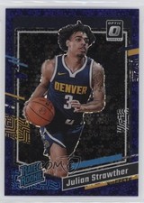 2023-24 Panini Donruss Optic Fast Break Purple Prizm 28/99 Julian Strawther 1an9