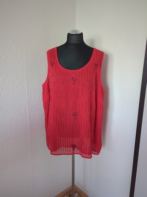 Kiabi Damen Top rot Größe 54-56