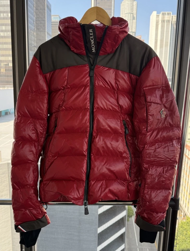 Moncler Grenoble Chaqueta Roja Talla 2 Mediana Hombre’s Auténtica Foto 3 de 4