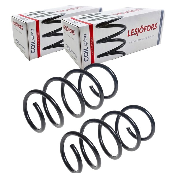 2X LesjÖFors Fahrwerksfedern Vorne Passend FÜR Audi A3 Links+Rechts-image