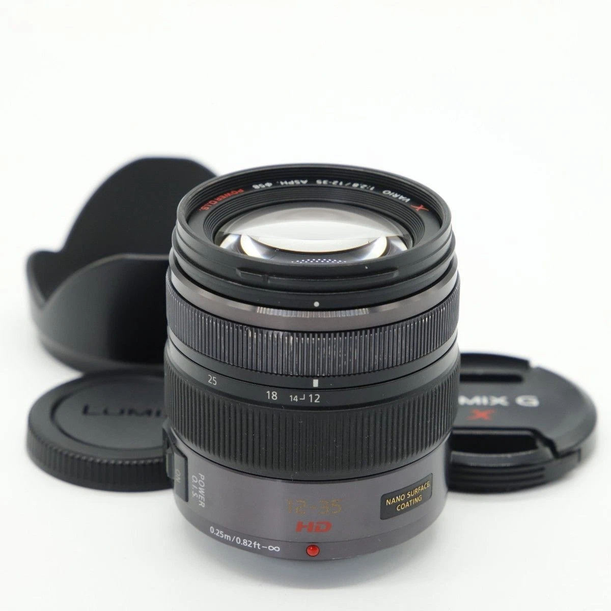 Panasonic LUMIX G X Vario 12-35mm Focal f/2.8 Camera Lenses for