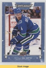 2017-18 Upper Deck Compendium Blue Michael Del Zotto #801 READ c7o