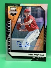 2021 Panini Elite Extra Edition - Ben Kudrna #43 Signatures (AU, RC)