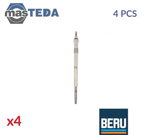 GN939 ENGINE GLOW PLUGS BERU 4PCS FOR LTI TX 2.4 TDI 2.4L 66KW - Picture 1 of 7