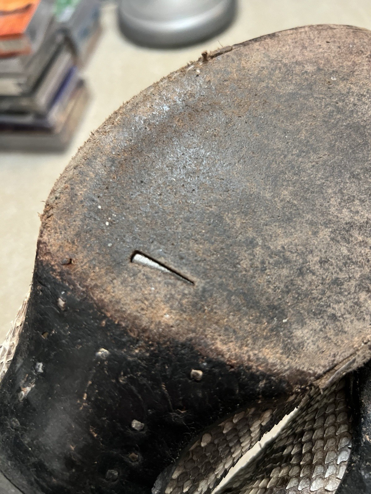 Vintage Dan Post 3036 9D Genuine Python Leather W… - image 11