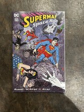 Superman: Space Age Book Three Hardcover Graphic Comic Book Mark Russell NM