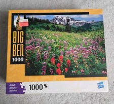 Milton Bradley Mount Rainier 1,000 Piece 20 1/8" X 26 3/16" Jigsaw Puzzle NEW 