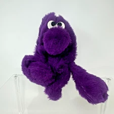 Puppet Factory Vintage Hand Puppet Purple Telly Look Monster 1972 Vintage
