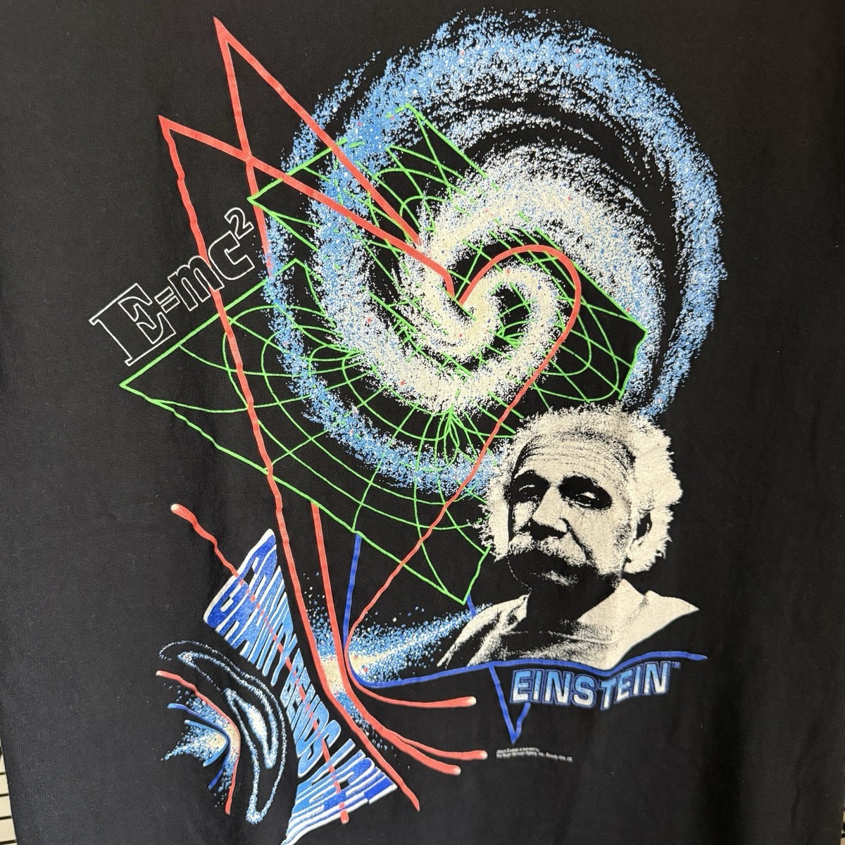 Vintage Albert Einstein Graphic Tee L Andazia USA Made 90s T Vintage Albert Einstein Graphic Tee L Andazia USA Made 90s T