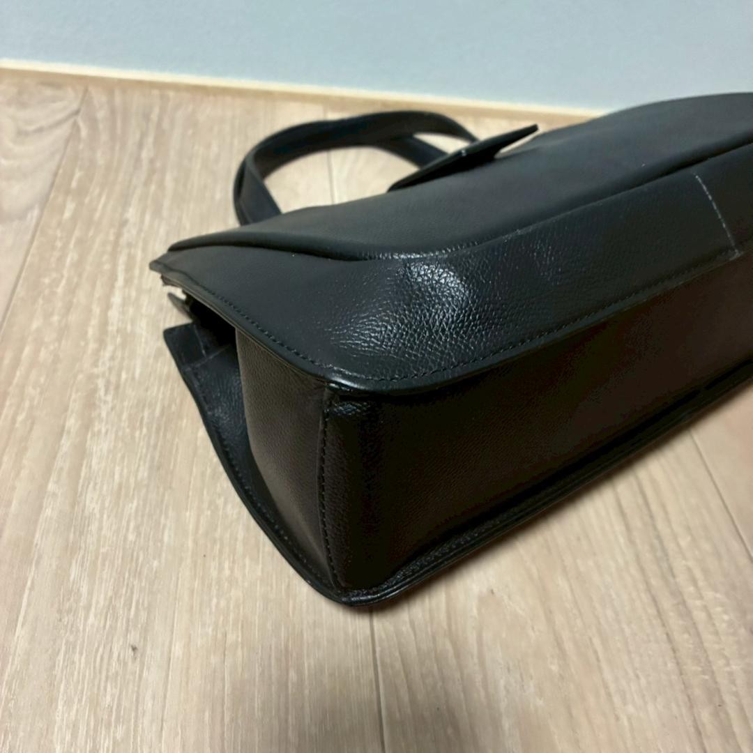 GIVENCHY Handbag Satchel 4G Logo Pebble leather Vintage Authentic From Japan image 8