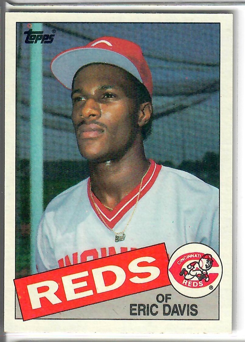 1985 Topps - Eric Davis #627 (RC) B372