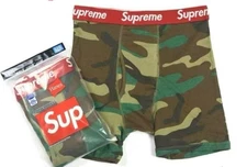 Supreme x Hanes Camo Boxer Briefs LARGE 2 PACK