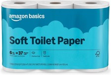 FSC-Certified 2-Ply Septic-Safe Toilet Paper, Soft, 350 Sheets per Roll, 6 Rolls