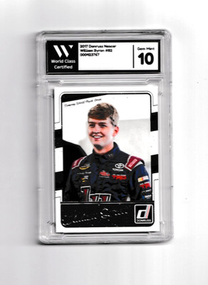 William Byron   2017 NASCAR Panini Donruss #82 Gem Mint 10
