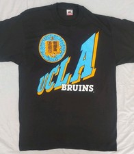 NOS Vintage UCLA 1990's single stitch size Large Fruit of the loom made in USA