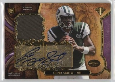 2013 Topps Triple Threads Rookie Relics Gold 11/25 Geno Smith Auto RC j4h