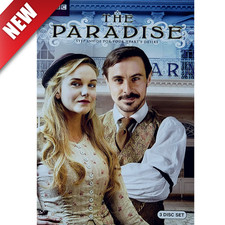 NEW The Paradise 3-Disc 2013 DVD BBC Masterpiece Joanna Vanderham Emun Elliott
