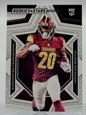 2023 ROOKIES & STARS JARTAVIUS MARTIN FOOTBALL CARD COMMANDERS NFL 150 and