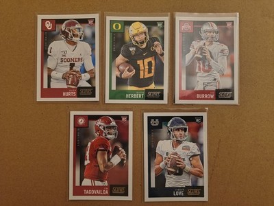 2020 Score RC  Joe Burrow , Justin Herbert , Jalen Hurts , Tua Tagovailoa ,...