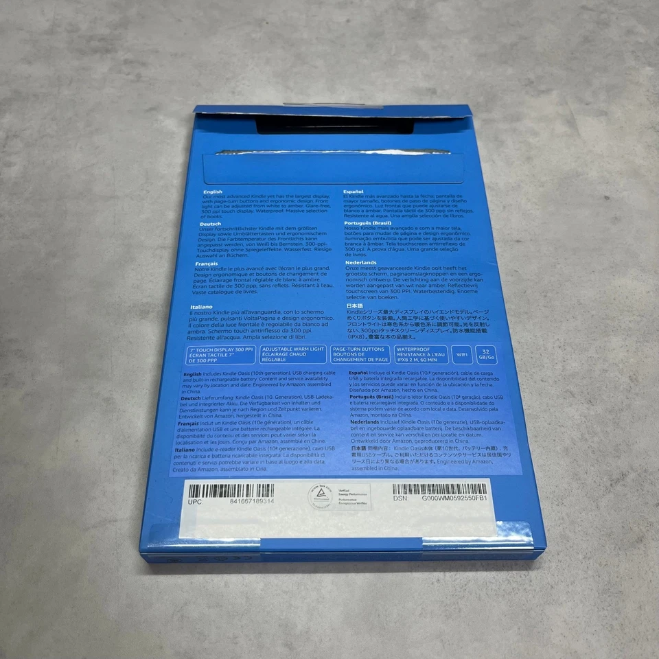 Amazon Kindle Oasis 10th Gen 7" 32GB lector de libros electrónicos sin public... - Imagen 3 de 4