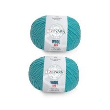 Wool 125 2- Skeins Pack 100 Superwash Merino Fine Wool Light 2 Skein 10929