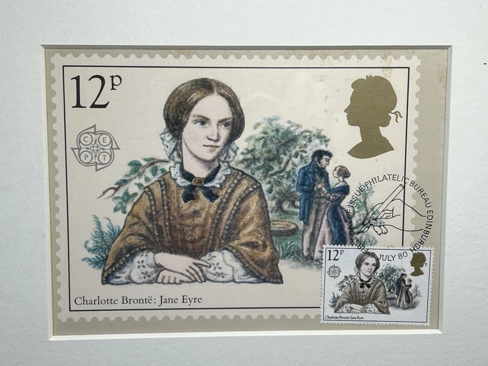 4 1ST DAY COVER CARDS 1980 PHQ44 FAMOUS PEOPLE AUTHORESSES BRONTE ELIOT GASKELL - Image 4 of 4