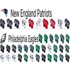 Men's Patriots/Eagles 2025 Team Player Game Stitched Jersey NEW