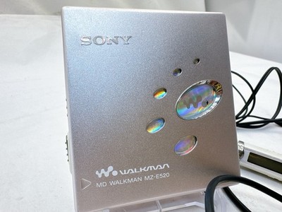Sony MZ-E520 MD Walkman MiniDisc Portable Player Pink MDLP Tested