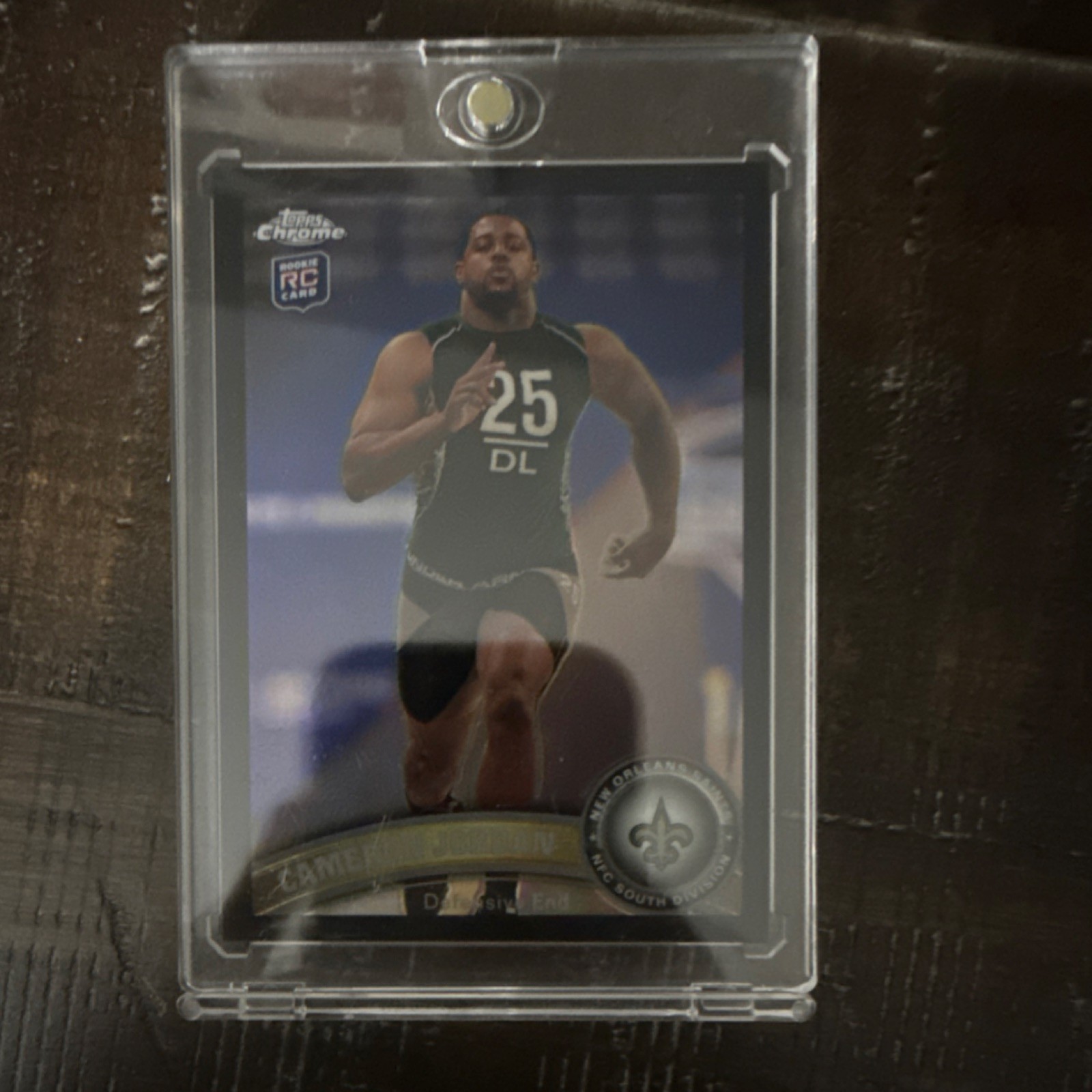 2011 Topps Chrome Serial Numbered Rookie Cameron Jordan #39 Saints Football /239