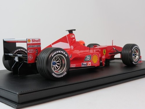 GP Replicas Ferrari F1-2000 #3 Schumacher WC 2000 winner Italy GP 1/12 GP1227AWD - Imagen 2 de 11