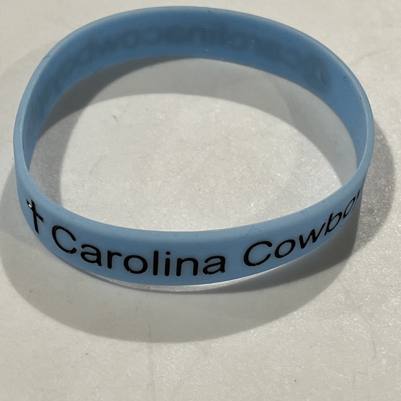 Carolina Cowboys -PBR Team-NEW Rubber Bracelet-Prof. Bull Riding-2025 Champions