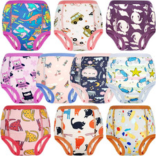 Training Underwear 10 Packs Absorbent Potty Training Pants for Boys and Girls Co