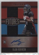 2023 Panini Legacy Futures Ruby 31/100 Bijan Robinson #FDA-1 Dual Patch Auto yn4