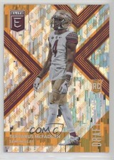 2018 Panini Elite Draft Picks Aspirations Orange Variation Tarvarus McFadden 3wl