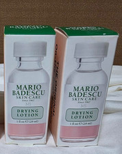 Mario Badescu Drying Lotion Glass Bottle 1 oz / LOT OF 2 / Good for acne / New