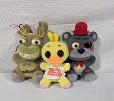 Five Nights at Freddy s Plush Lot of 3 FNAF Characters 6-8 No Tags