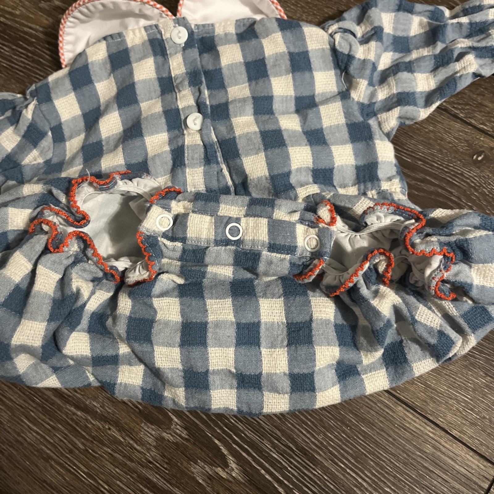 Smockingbird Thanksgiving Cornucopia Embroidered … - image 8