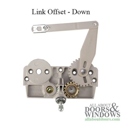 Amesbury Truth Casement Window Operator For Wood Windows Right Hand Offset Link